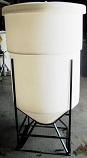 Cone Bottom Open Top Plastic Tank