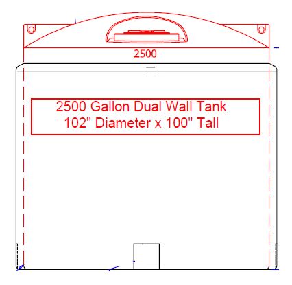 Double Wall Tank provides Secondary Containment